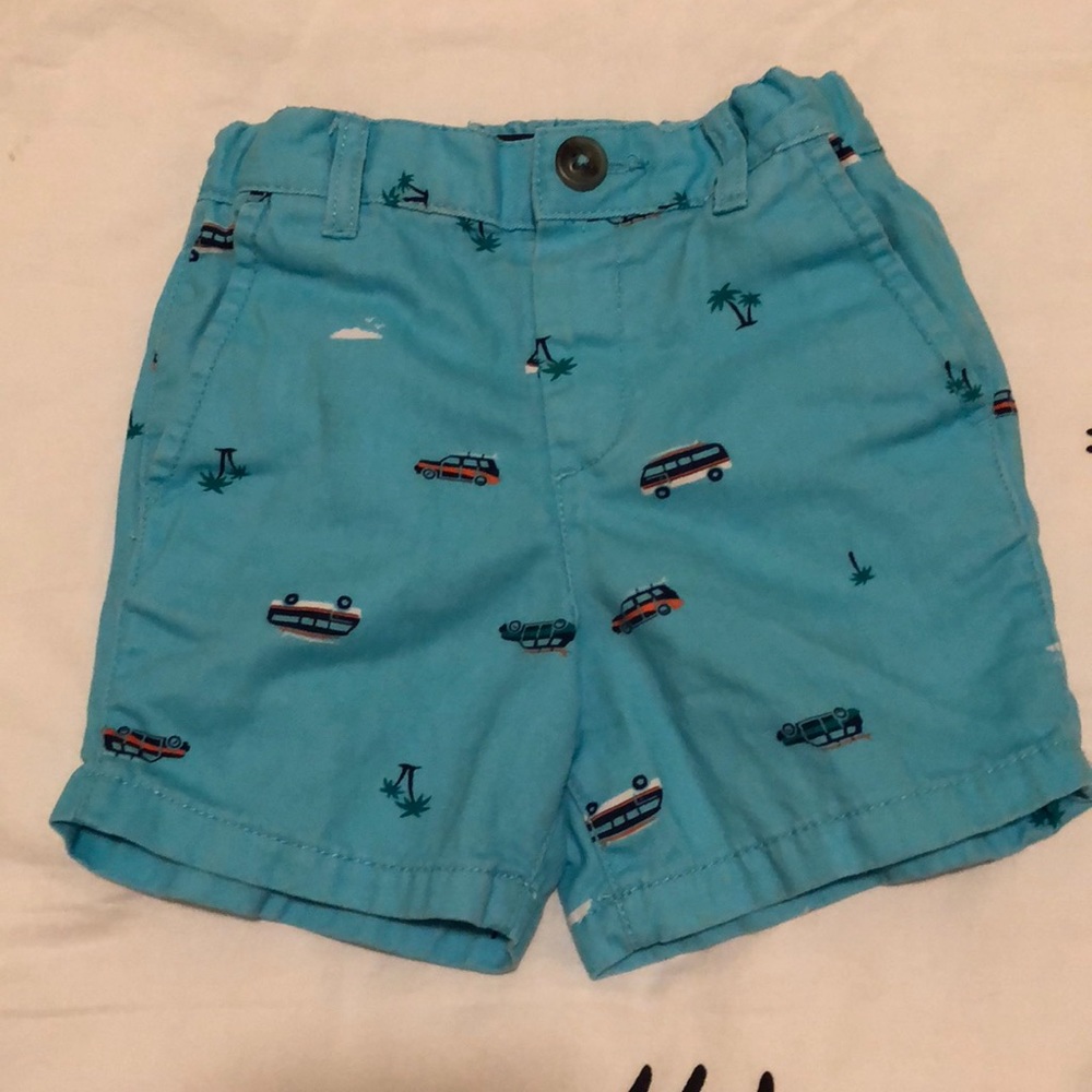 Cute blue summer shorts